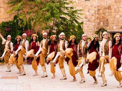 Jordanian Culture Dancing 